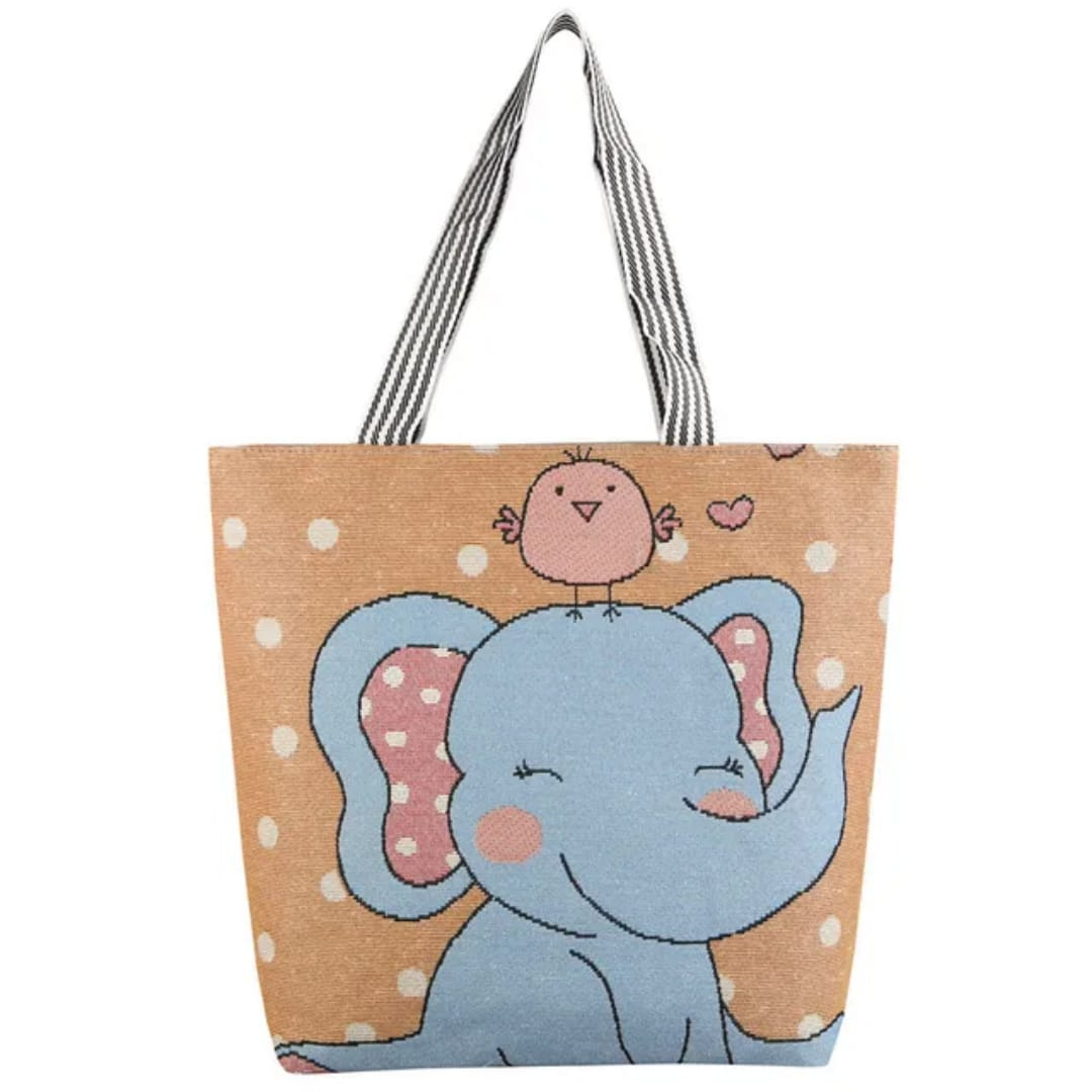 Miniso printed shopping bag